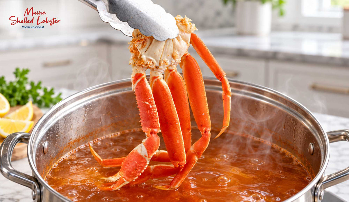 A Snow Crab Boil When Your Crab Is Already Cooked