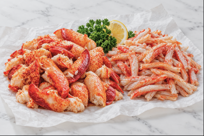 Claw & Knuckle Lobster Meat & Snow Crab Leg Meat Combo