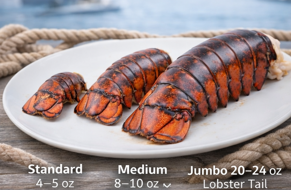 Jumbo 20–24 oz Lobster Tails