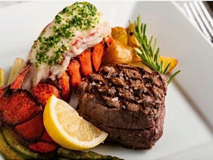 lobster tail surf and turf