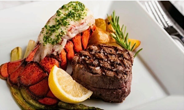 lobster tail surf and turf